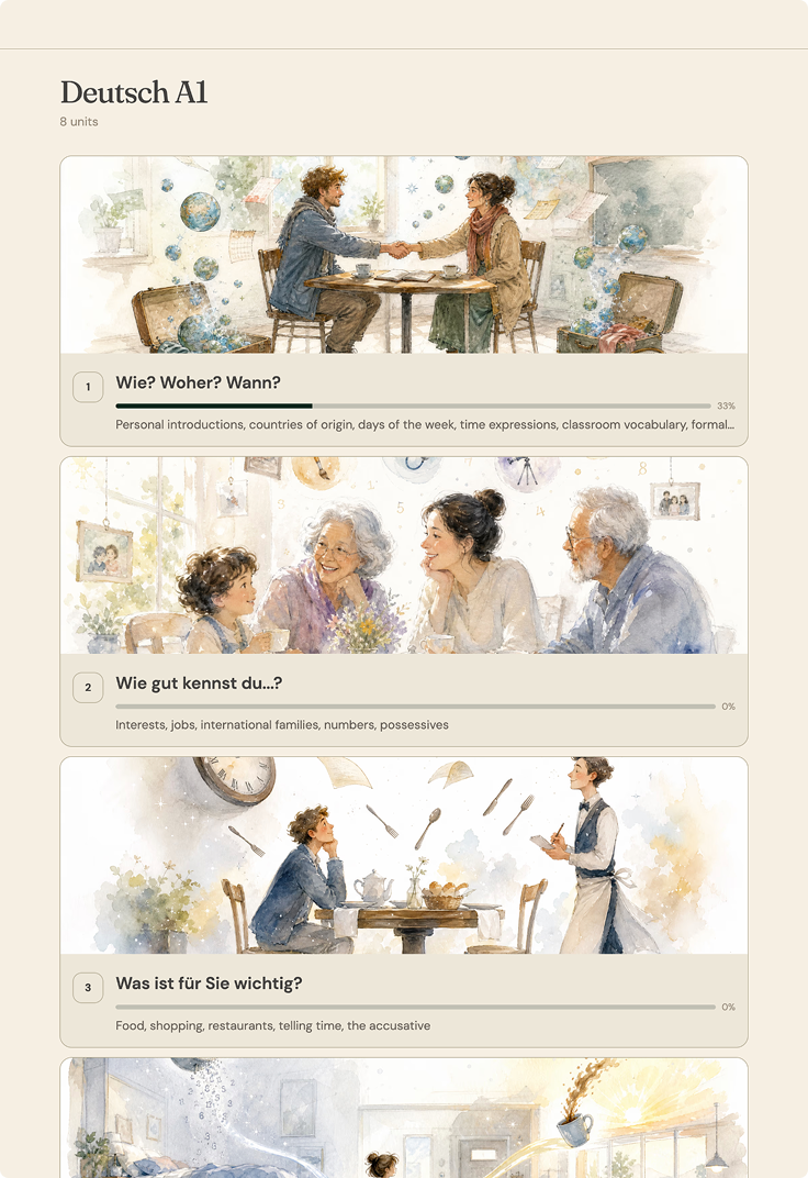 A lesson inside the digital textbook