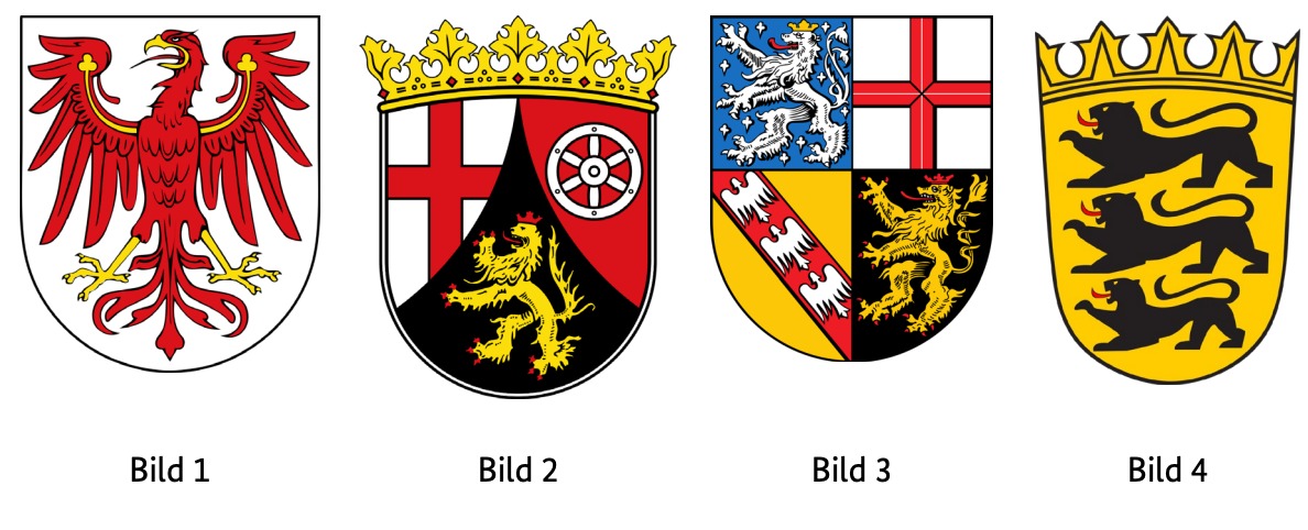 Welches Wappen gehört zum Bundesland Brandenburg?