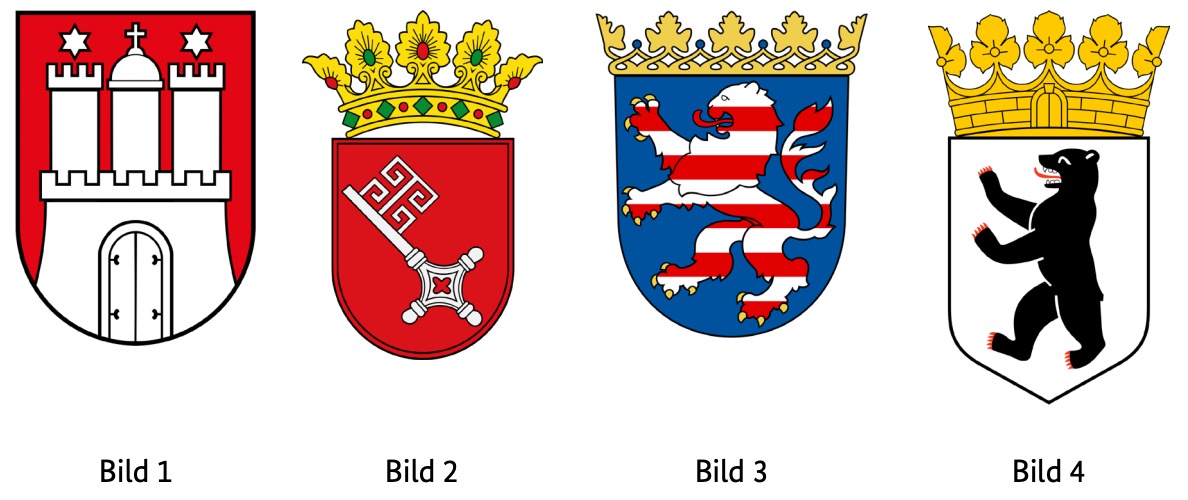 Welches Wappen gehört zum Bundesland Berlin?