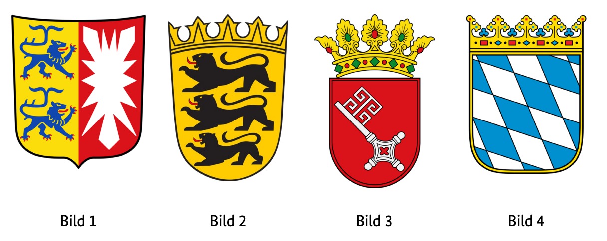 Welches Wappen gehört zur Freien Hansestadt Bremen?