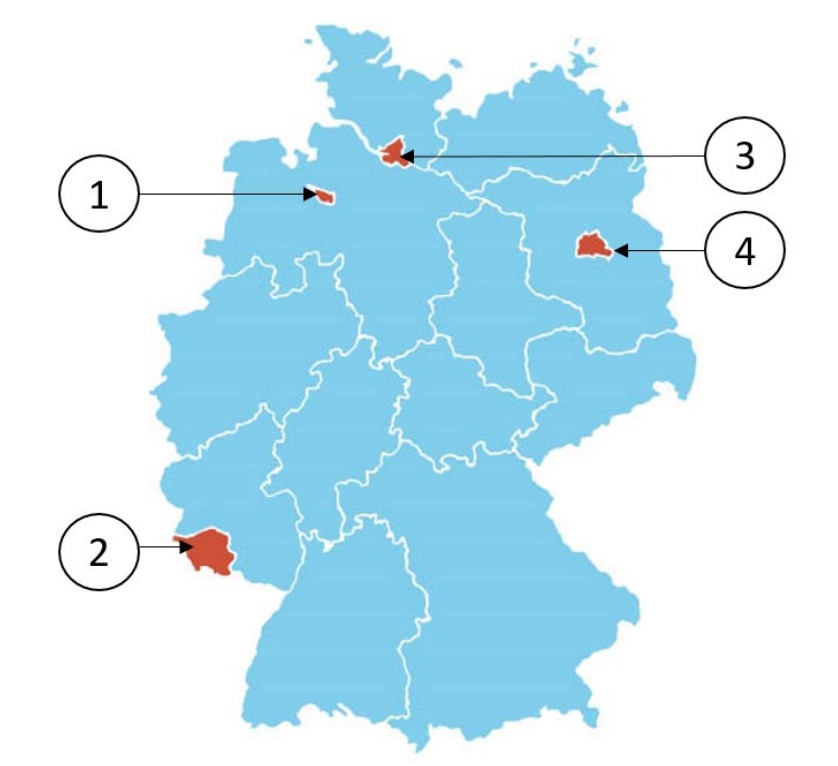 Welches Bundesland ist Hamburg?