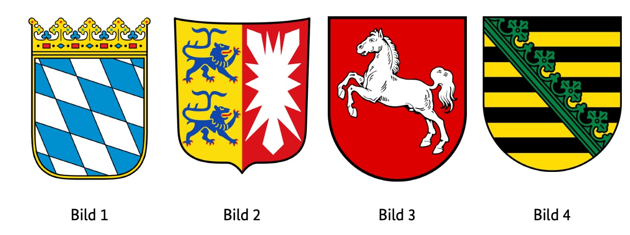 Welches Wappen gehört zum Bundesland Niedersachsen?