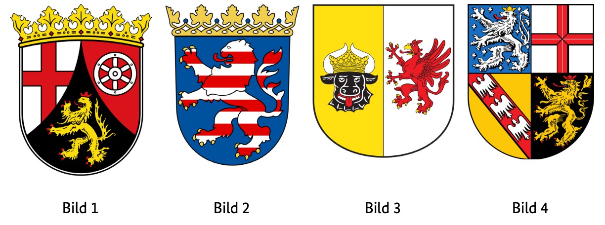 Welches Wappen gehört zum Bundesland Saarland?
