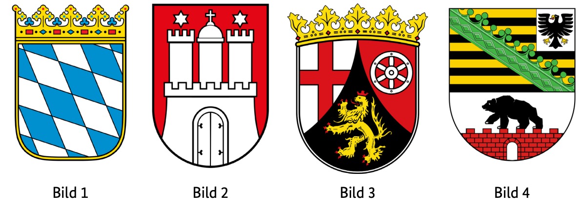Welches Wappen gehört zum Bundesland Sachsen-Anhalt?