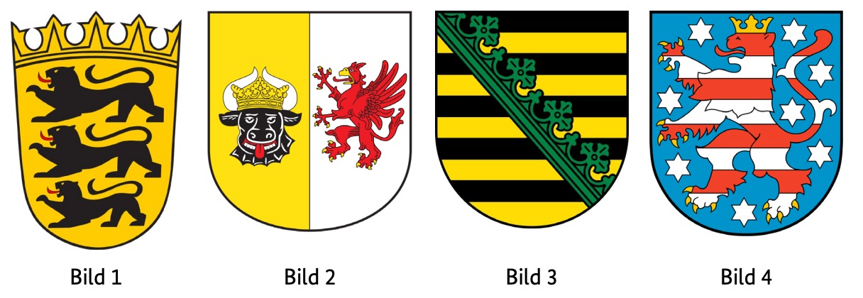 Welches Wappen gehört zum Freistaat Thüringen?