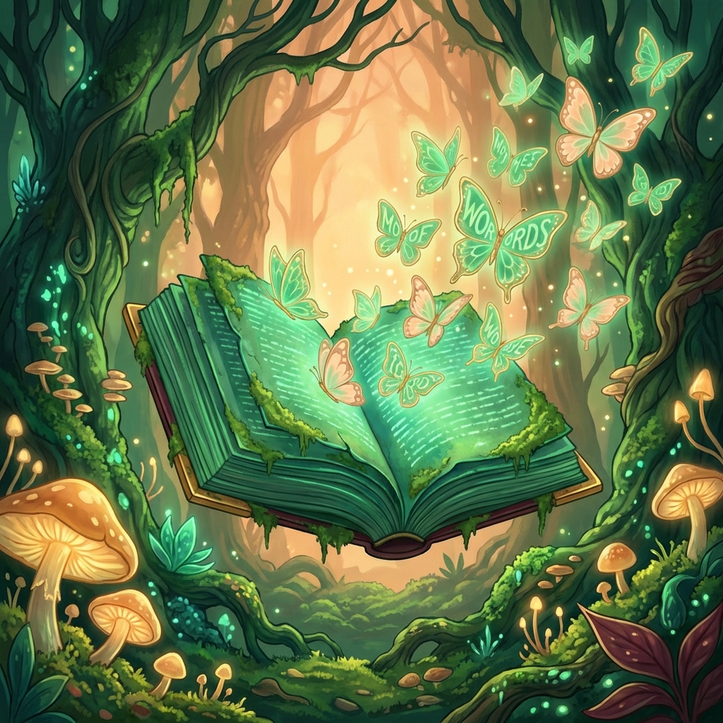 Memory palace scene for das Buch