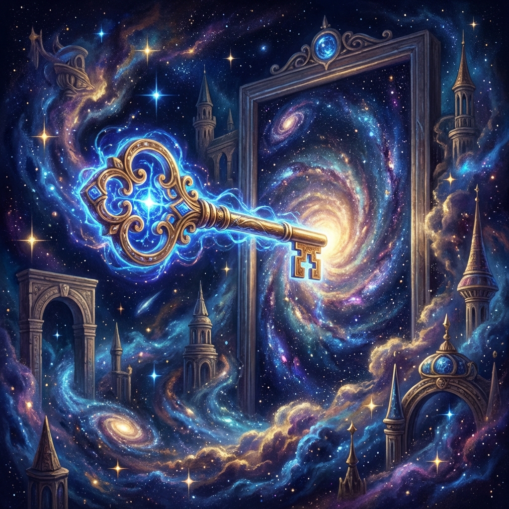 Memory palace scene for der Schlüssel