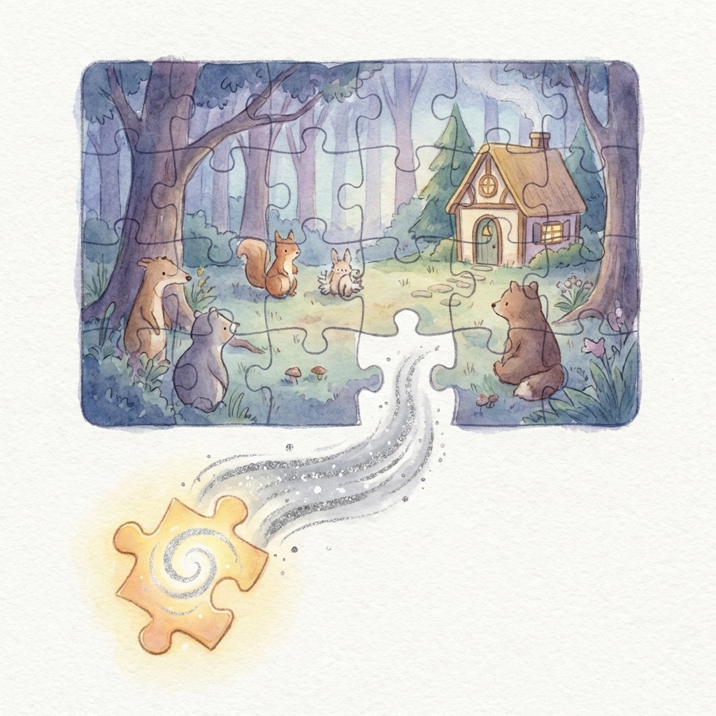 Memory palace scene for gehören