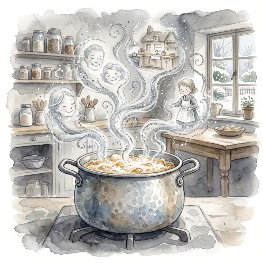 Memory palace scene for kochen