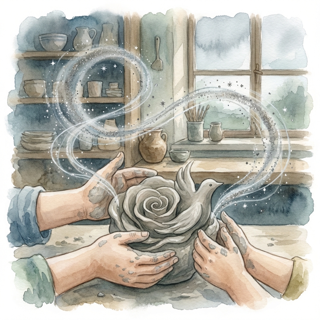 Memory palace scene for schaffen