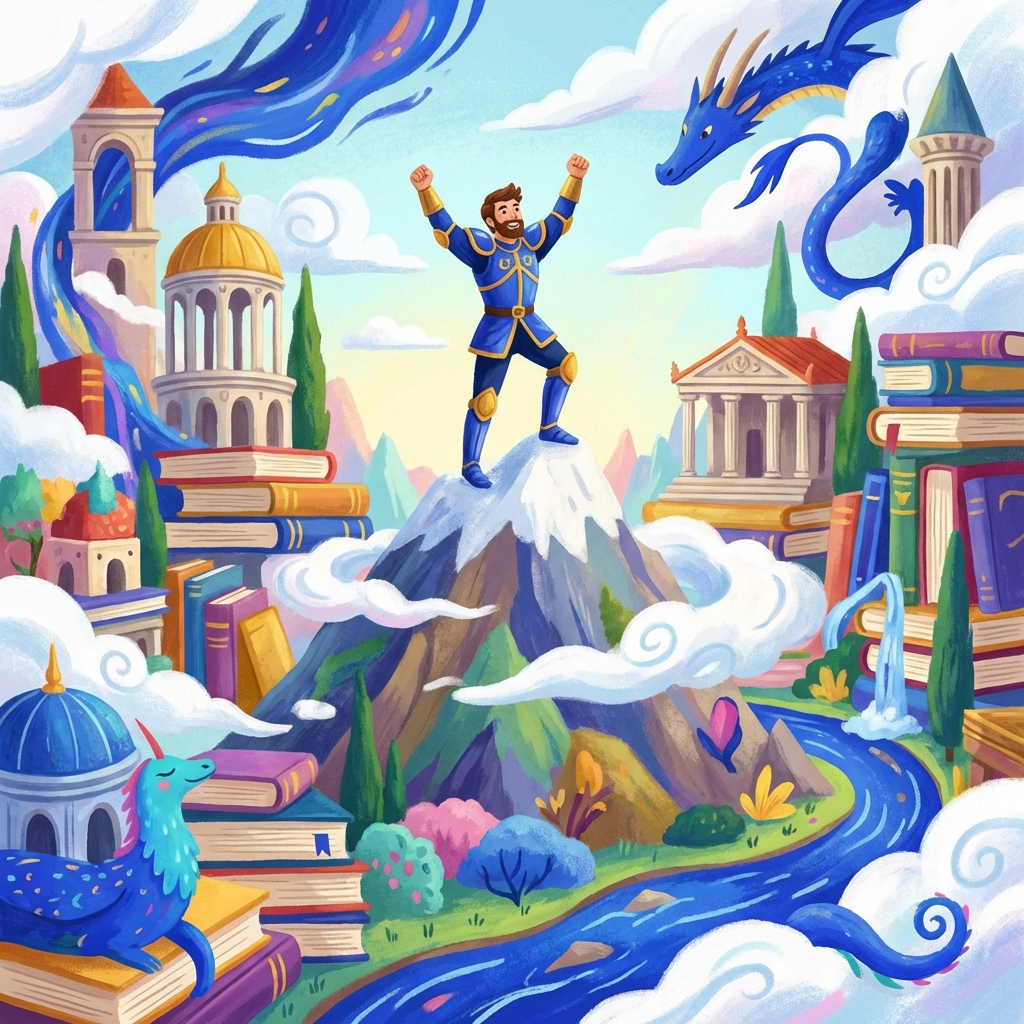 Memory palace scene for der Mann