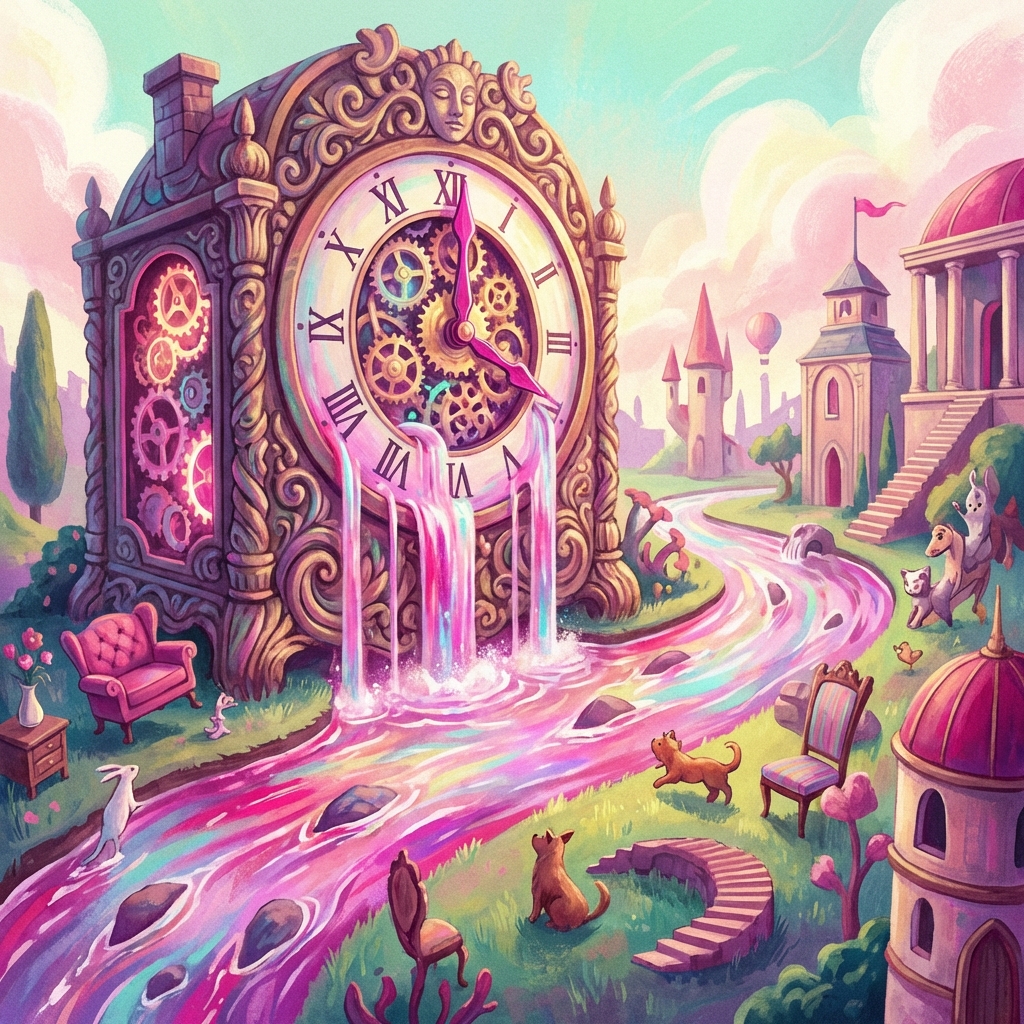 Memory palace scene for die Zeit