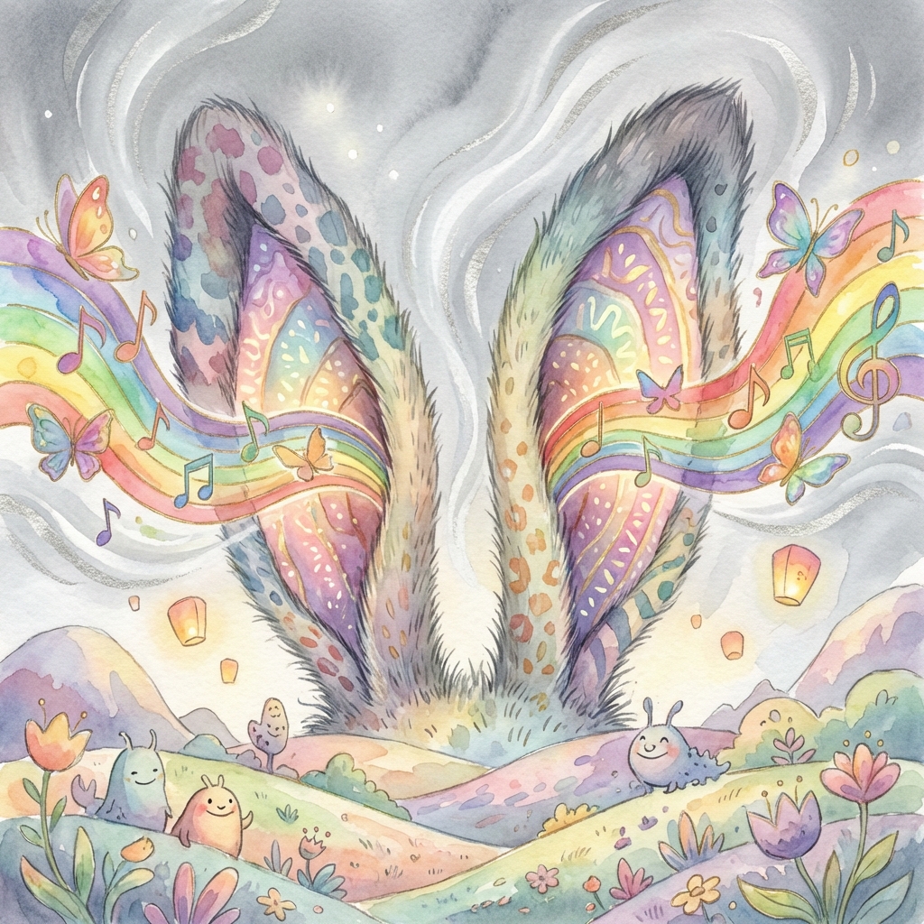 Memory palace scene for hören