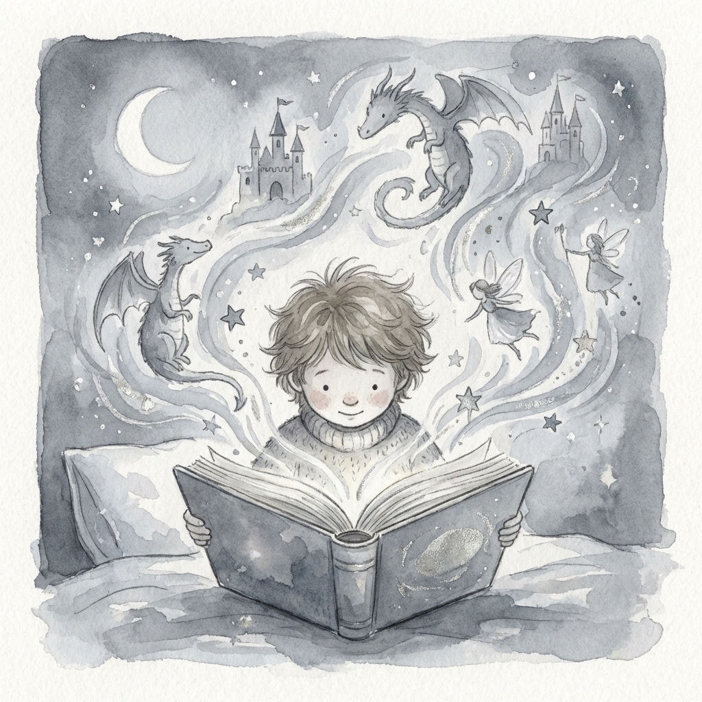 Memory palace scene for lesen